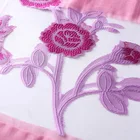 Custom big muslim hijab arab embroidery design shawls stoles