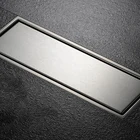 1 Year Warranty Linear Drain Linear Bathroom Stainless Steel Shower Floor Grate Drainage Floor Drain