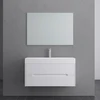 Modern Single Bathroom Shower Furniture Vanity With Mirror