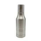 12oz beer bottle insulator stainless steel beer bottle holder double wall vacuum insulated beer keeper