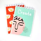 wholesale cheap printing magic coloring book with palette, DIY custom book painting coloring book