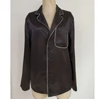 2019 New High Quality ladies Shirt 3/4 Sleeve V-neck Silk Top Women Blouses