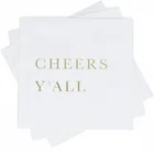 Open size 10*10 inch white full color printing cocktail paper napkin