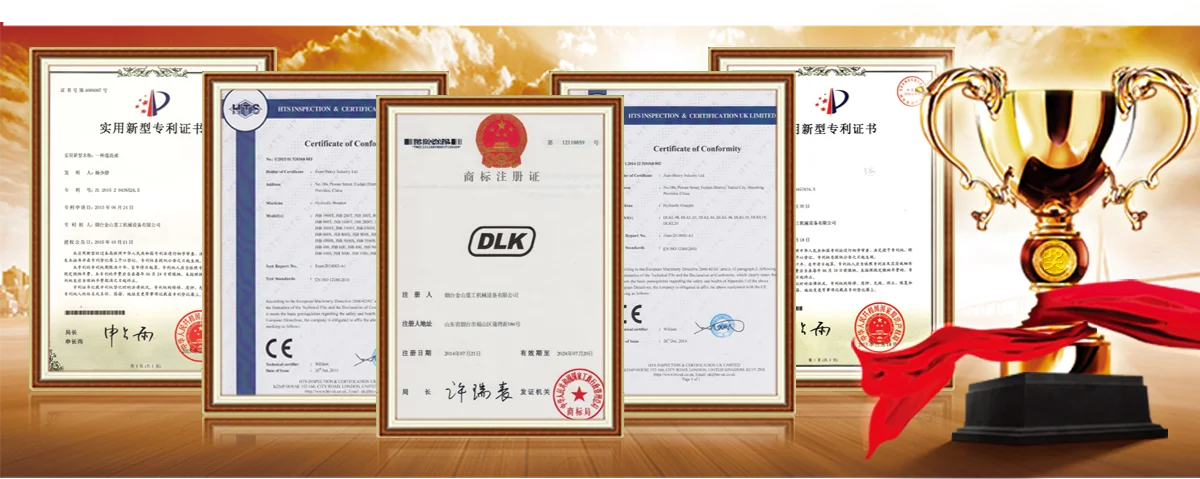 jisan heavy Certificate