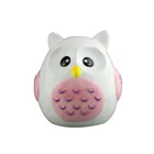 Easter Decoration Ceramic Craft Animal Money Bank Owl Bird Cute Gift for Kids Festival Home Decor