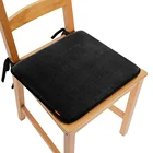 Comfortable Cool Machine Washable Chair Seat Cushion Dining Chair Cushions With Ties Set of 6