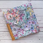 Super bright color all over spring floral digital printed 100 cotton woven twill fabric for garment