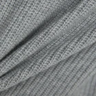 Women's Pure Wool Lapel Sleeveless Knit Vest Gray Pullover Sweater