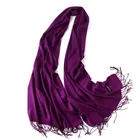 Women winter fashion shawl print scarf pashmina shawls with tassel