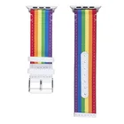 Durable Nylon Woven Leather Smart Watch Strap Replacement Band For Apple Watch