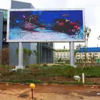 p10 outdoor waterproof bus led matrix messag display video wall