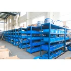 24 hours automatic running multi-disc screw press sludge dewatering machine for wastewater treatment 20ft storage tank
