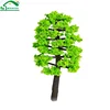 10 Pieces Scale Model Tree light green For Building material DIY sand table plastic street tree Train railway layout MRXX2