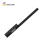 GJ-6070-6 21years manufacture 6-tab water proof custom vinyl wrist bands for events