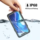 New Developed Full Body Protective IP68 Shockproof Phone Case Built-in Screen Protector Waterproof Case for iPhone 12 5.4''