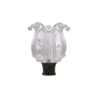 New design finale roman blinds accessories decorative curtain finials