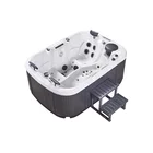 JY8805 Luxury Acrylic 3 Person Balboa Hydro Outdoor Mini Spa Hot Tub For Sale