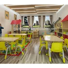Children Furniture Kindergarten COWBOY Children Furniture Montessori Sets Kindergarten Table And Chairs