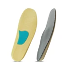 Silicone insole Pain relief foot care anti slip sport socks PU eva insoles for shoe