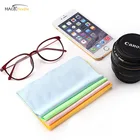 2019 custom call phone laptop computer glass screen polishing cleaning cloth with embossing printing