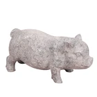 Life Size Resin Animal Statue Farm Animals Figurine Pop Funko Pig Resin Figurine Craft