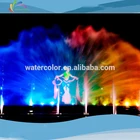 Dancing Water Fountain Water Screen Movie Show on Lake or Sea