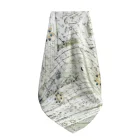 Fashion Creative Custom Design Digital Printing Luxury Silk Twill Scarves