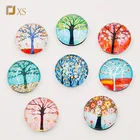 Wholesale crystal glass heart shaped tourist souvenir Refrigerator fridge magnet