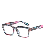 DING CHENG Yiwu fashion women japanese eyewear square frame glasses plastic eyeglasses frame