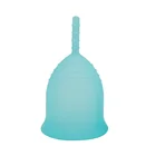 Girls period blood collection feminine sanitary soft reusable silicone menstrual cups