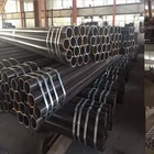 MS Black Pipe Tube Scaffolding Tube light pole tube 6m 7m 8m A106b