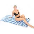 Fast drying customized logo and package suede microfiber travel towel beach/bath/gym/microfiber sports towel