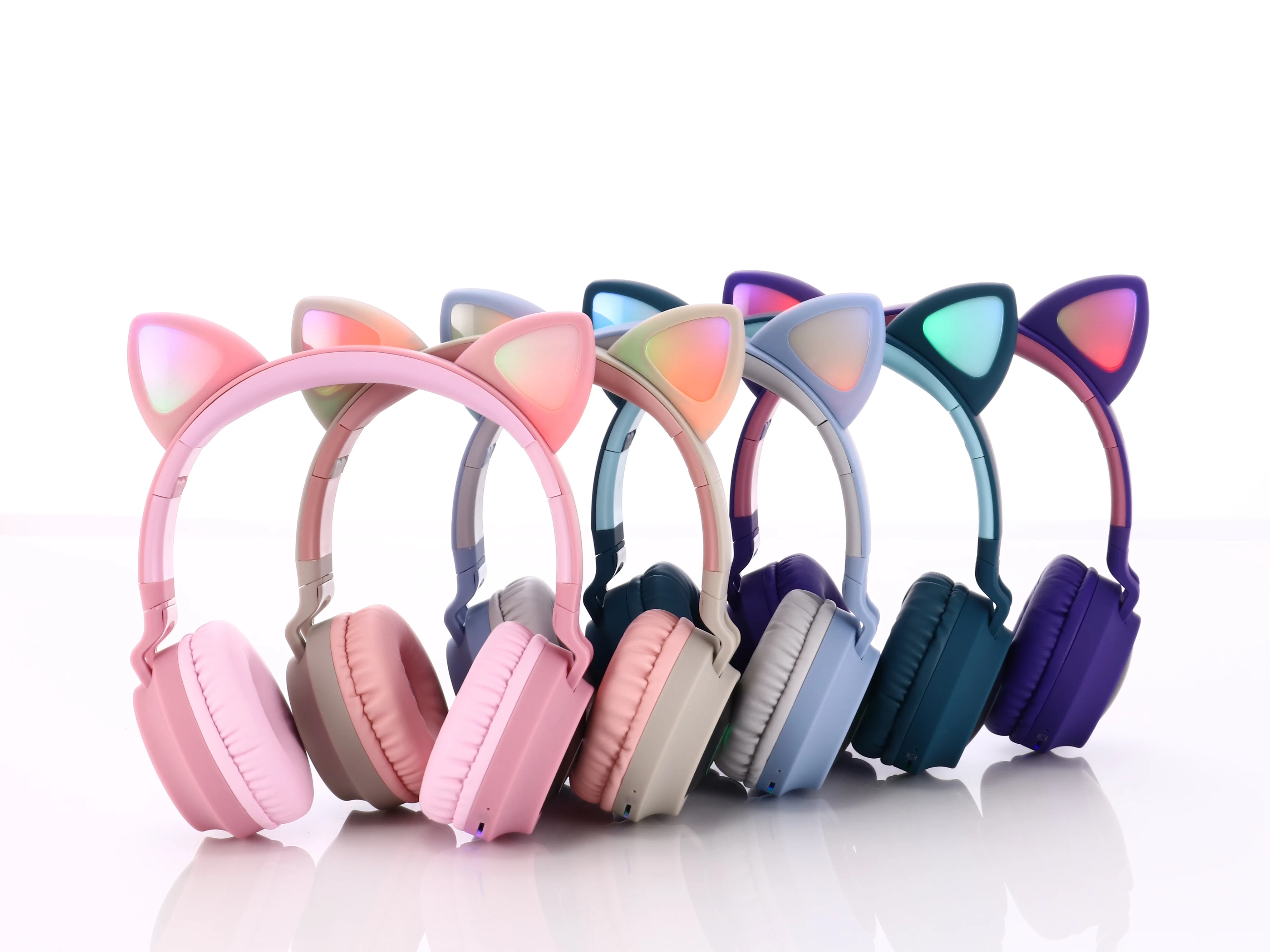 Customizable Logo Wireless Headphone Over Ear Stereo Wireless Headset for kids - ANKUX.COM