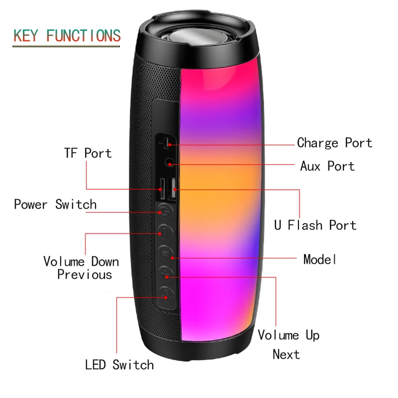 TG157 bluetooth speaker