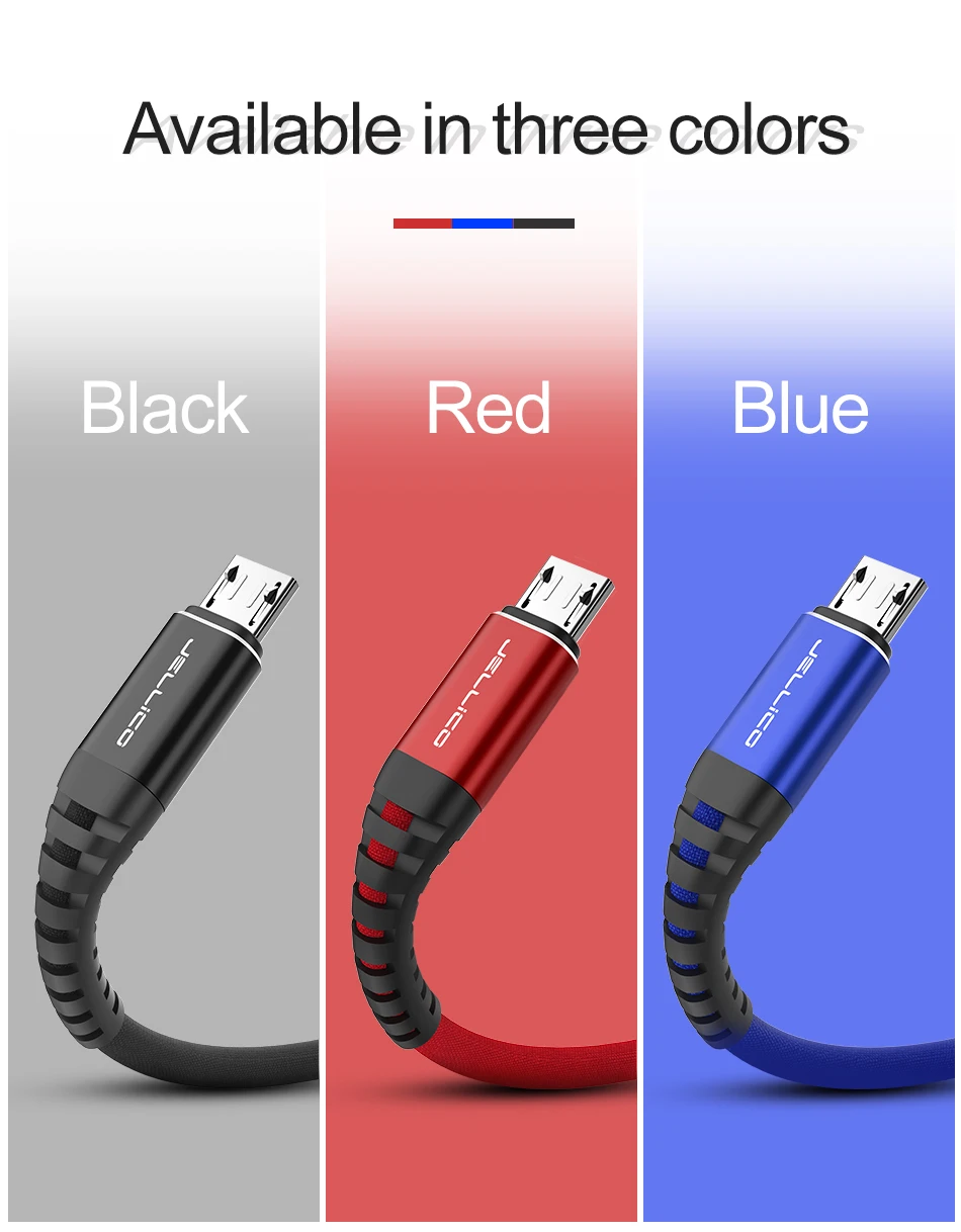 2019 Jellico 1m USB3.1 Type C to USB 2.0 Fast Charging Data Cable - ANKUX.COM
