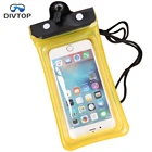 Divtop Custom Cell Phone Case Beach Waterproof Universal Phone Case