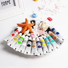 Environmental-friendly Artist Oil Paint 12-Tubes oil paint set with painting brush
