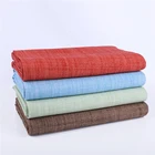 100% Home Ttextile Sofa Dimout Cotton Touch 100% Polyester Fr Curtain Fabric