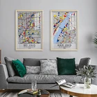 Canvas Metal Painting Frame Wall Hanging Art Home Decoration Custom Sizes Canvas Painting Frame