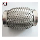Car Accessories Stainless Steel Flexible Braided Hose Tube Pipe For Exhaust Muffler
