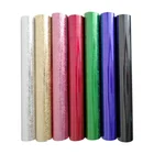 Wholesale holographic effect colorful heat transfer vinyl for fashion design garment