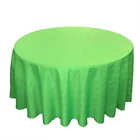 Luxury 108inch table clothes fancy tablecloth fabric