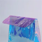 Promotional holographic cosmetic bag factory provide make-up bag
