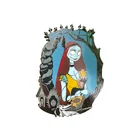 Manufacturer custom pin on pin design black nickel metal hard enamel pin badge