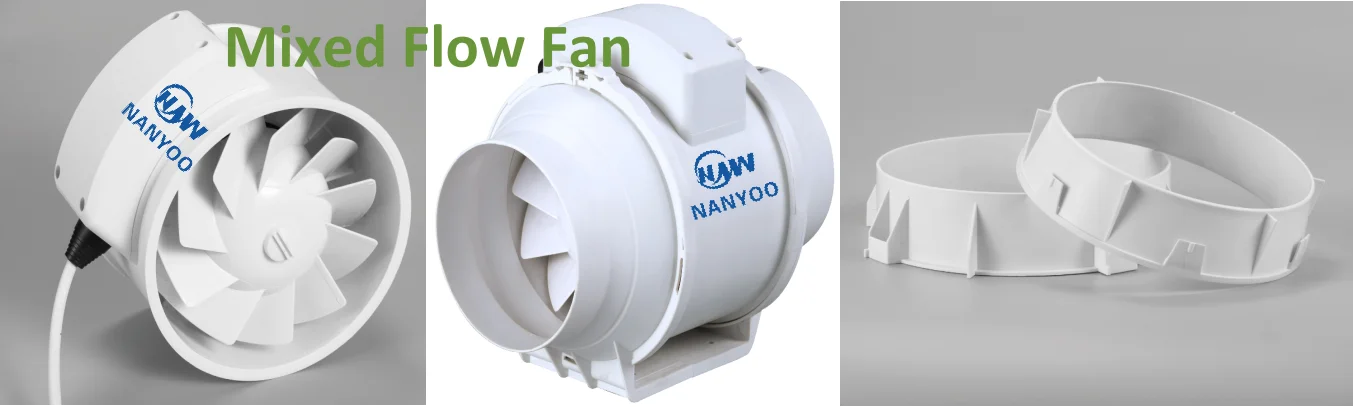 Inline Duct Fan, Plastic, Axial - detail 6
