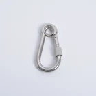 Steel Hook High Quality Stainless Steel 304 Spring Hook Carabiner