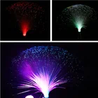 7 Colors Changing Diy Christmas Party Battery Operated Hanging Star optic Night led fiber optic light