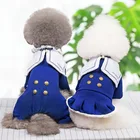 Design Dog Clothes Japanese Design College Style Space Cotton Couple Female Pet Dog Clothes