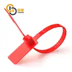 YDPS501pull tight plastic security seal Company name or logo printed