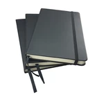 Wholesale planner custom logo a5 handmade paper leather cover diary for school supplies and office supplies notebook